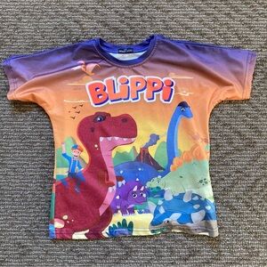 Blippi Dinosaurs Shirt Colorful Gradient I Love Dinosaurs 4T YouTube